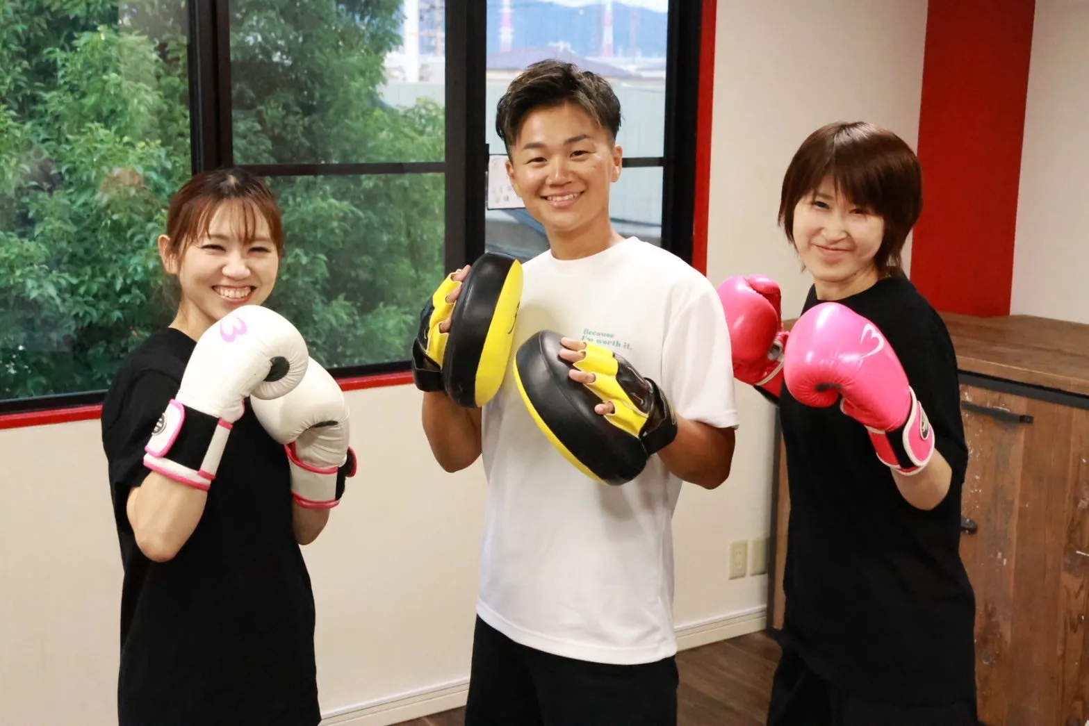 トレーナーとお客様。体験・お問い合わせお待ちしております！